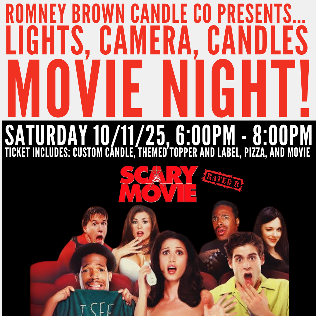  Candle-Making Movie Night: Scary Movie
